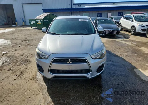 2014 Mitsubishi Outlander Sport Es из США, поврежденный, VIN 4A4AP3AU4EE015347